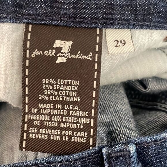 7 For All Mankind Dojo Crop Jeans 29 - Picture 7 of 7